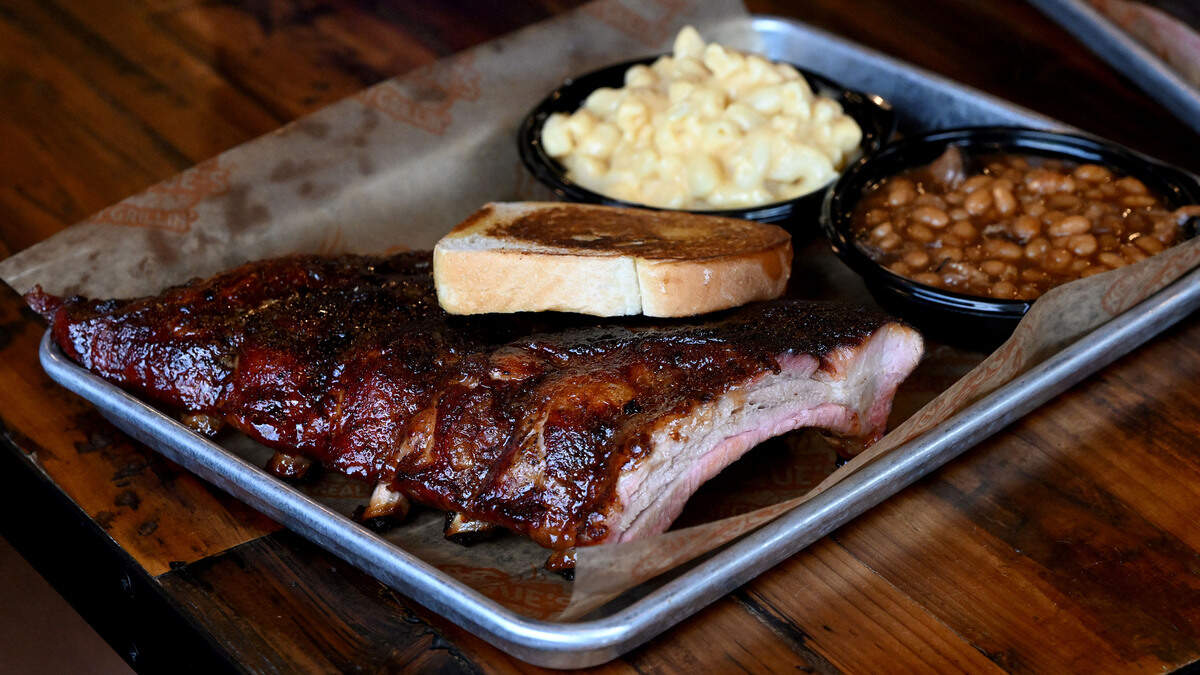 Baby back ribs at BubbaQue’s, 6310 53rd Ave. E. on Wednesday, Aug. 26, 2026.